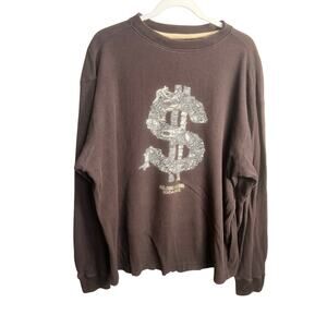 Vintage Y2K ECKO UNLTD Dollar Sign Money Streetrwear Grunge Skater Rare XL